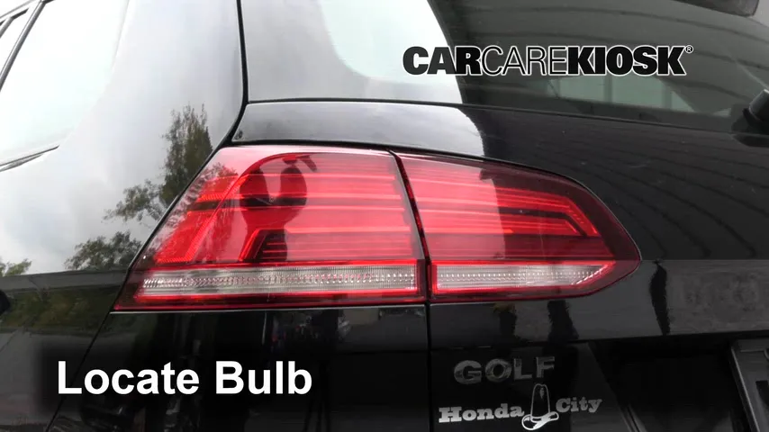 2019 Volkswagen Golf SportWagen S 1.4L 4 Cyl. Turbo Lights Tail Light (replace bulb)